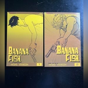 banana fish manga vol 1 & 2
